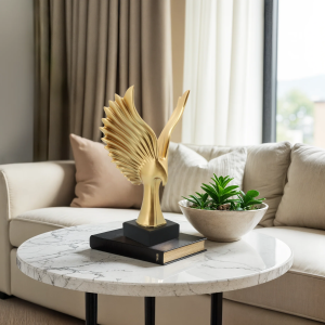 Gold Eagle Table Accent