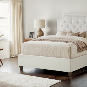 Lianna Custom Upholstered Storage Bed
